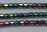 CHE780 15.5 inches 2*2mm drum plated hematite beads wholesale