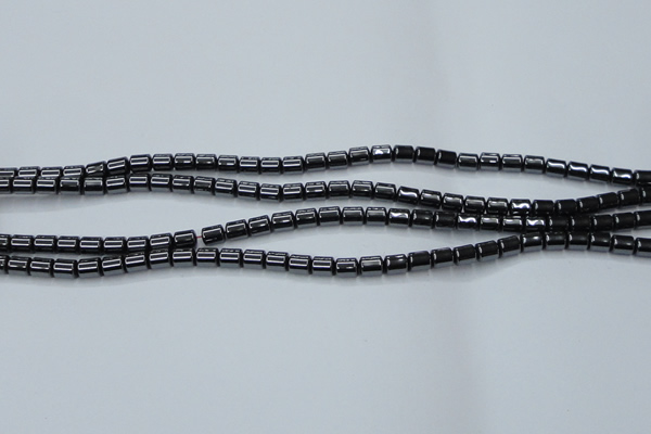 CHE784 15.5 inches 4*4.5mm drum hematite beads wholesale