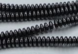 CHE961 15.5 inches 1.5*3mm rondelle hematite beads wholesale