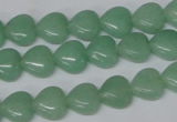 CHG10 15.5 inches 10*10mm heart amazonite gemstone beads wholesale