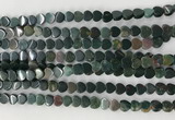 CHG113 15.5 inches 6mm flat heart Indian bloodstone beads wholesale