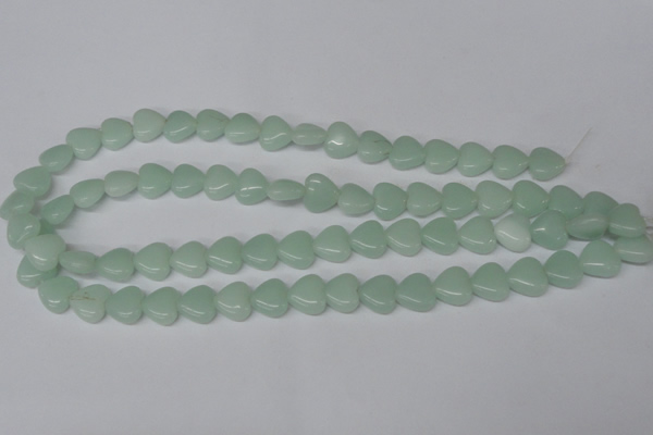 CHG30 15.5 inches 12*12mm heart amazonite gemstone beads wholesale