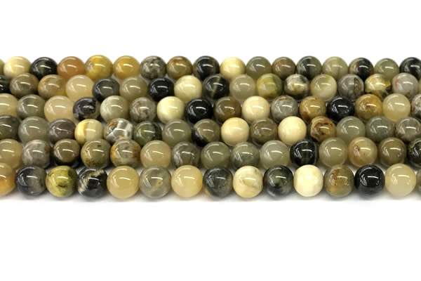 CHJ102 15 inches 8mm round honeybee jasper beads