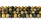 CHJ104 15 inches 12mm round honeybee jasper beads