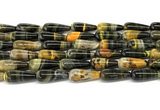 CHJ110 15 inches 8*20mm teardrop honeybee jasper beads