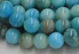 CHM02 16 inches 12mm round blue hemimorphite beads wholesale