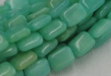 CHM09 16 inches 10*14mm rectangle green hemimorphite beads wholesale