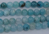 CHM200 15.5 inches 4mm round blue hemimorphite beads wholesale