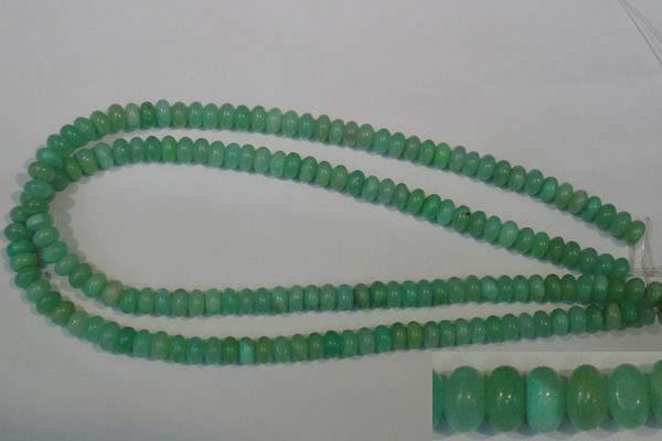 CHM22 15.5 inches 5*8mm rondelle green hemimorphite beads