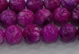 CHM231 15.5 inches 10mm round dyed hemimorphite beads wholesale