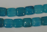 CHM25 15.5 inches 10*10mm square blue hemimorphite beads wholesale