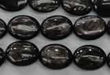 CHS72 15.5 inches 12*16mm oval natural hypersthene beads