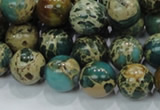 CIJ04 15.5 inches 14mm round impression jasper beads wholesale