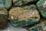 CIJ22 15.5 inches 30*40mm rectangle impression jasper beads wholesale