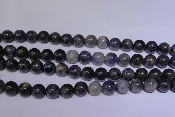 CIL08 15.5 inches 11mm round natural iolite gemstone beads