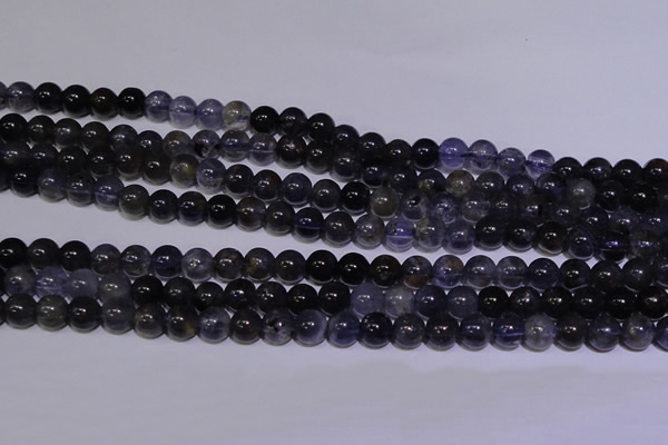 CIL10 15.5 inches 5mm round A grade natural iolite gemstone beads