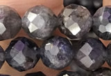 CIL122 15.5 inches 7mm faceted round iolite beads wholesale