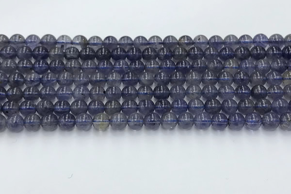 CIL126 15.5 inches 6mm round natural iolite beads wholesale