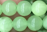 CJB310 15.5 inches 8mm round dyed green jade gemstone beads