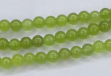 CKA03 15.5 inches 6mm round Korean jade gemstone beads