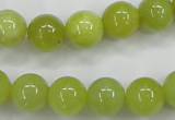 CKA07 15.5 inches 14mm round Korean jade gemstone beads