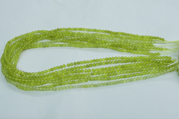 CKA101 15.5 inches 4mm round Korean jade gemstone beads