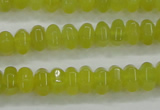 CKA12 15.5 inches 5*8mm rondelle Korean jade gemstone beads