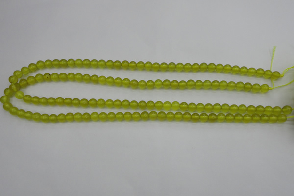 CKA202 15.5 inches 6mm round Korean jade gemstone beads