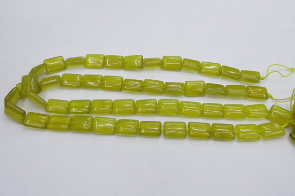 CKA261 15.5 inches 12*16mm rectangle Korean jade gemstone beads