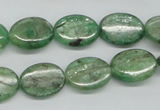 CKC113 16 inches 12*16mm oval natural green kyanite beads wholesale