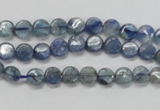 CKC201 15.5 inches 6mm flat round natural kyanite beads wholesale