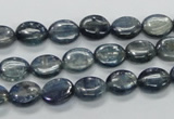 CKC204 15.5 inches 8*10mm oval natural kyanite beads wholesale