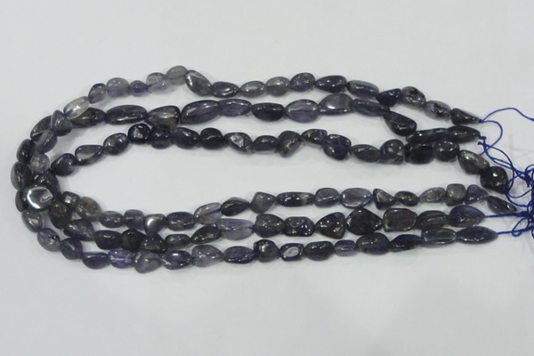 CKC218 15.5 inches 10*14mm nugget natural kyanite gemstone beads