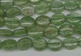 CKC266 15.5 inches 8*10mm oval natural green kyanite beads