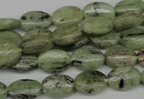 CKC270 15.5 inches 8*12mm oval natural green kyanite beads