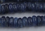 CKC503 15.5 inches 4*10mm rondelle natural Brazilian kyanite beads