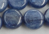 CKC517 15.5 inches 20mm flat round natural Brazilian kyanite beads