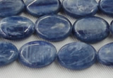 CKC532 15.5 inches 8*10mm oval natural Brazilian kyanite beads