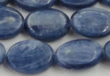 CKC535 15.5 inches 12*16mm oval natural Brazilian kyanite beads