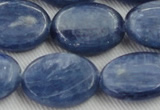 CKC537 15.5 inches 15*20mm oval natural Brazilian kyanite beads