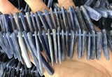 CKC548 Top drilled 10*16mm - 12*50mm sticks kyanite beads