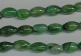 CKC70 15.5 inches 4*6mm rice natural green kyanite beads wholesale