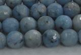 CKC703 15.5 inches 10mm faceted round imitation blue kyanite beads