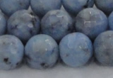 CKC706 15.5 inches 16mm faceted round imitation blue kyanite beads