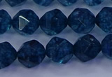 CKC713 15.5 inches 10mm faceted nuggets imitation kyanite beads