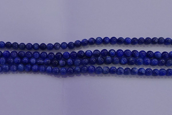 CKC721 15.5 inches 5mm round natural kyanite gemstone beads