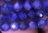 CKC732 15.5 inches 6mm faceted round kyanite gemstone beads