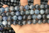 CKC753 15.5 inches 10mm round blue kyanite beads wholesale