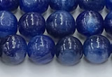 CKC778 15.5 inches 6mm round blue kyanite beads wholesale