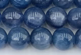 CKC790 15 inches 6mm round blue kyanite beads wholesale